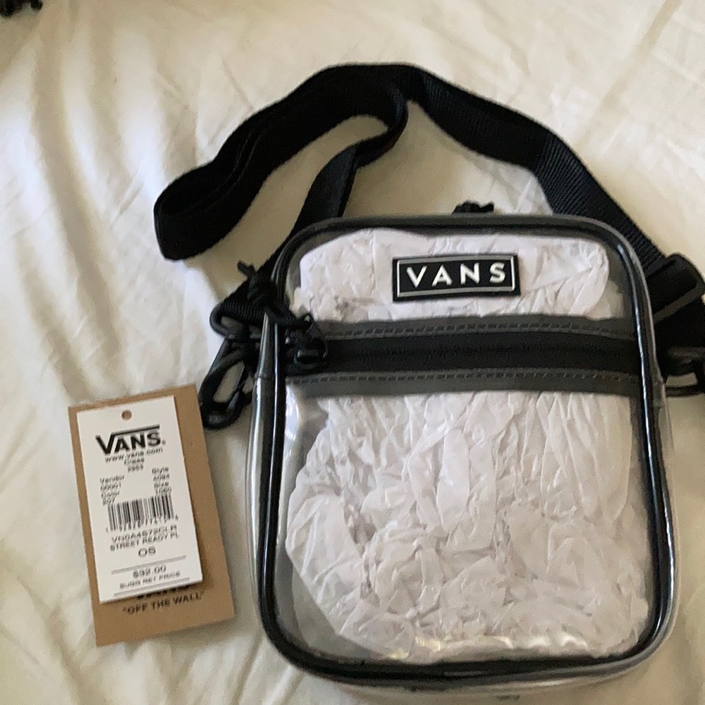 Clear crossbody bag